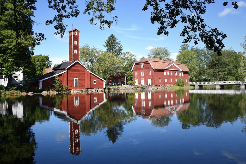 Strömforsin ruukki / letkutorni ja Armonlinna