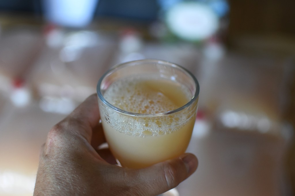 Omenamehua omista omenoista