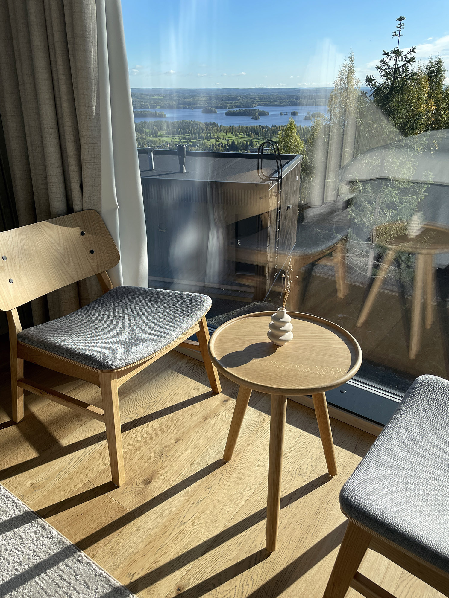 Näkymä Susi-sviitistä