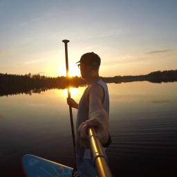 Helteisen kesäloman suppailutunnelmia