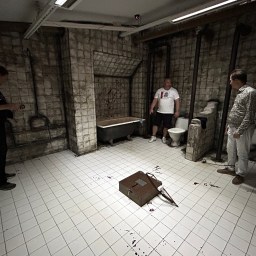 Kaveriporukalla Labyrinth Gamesin Trapped-pakohuonepelissä