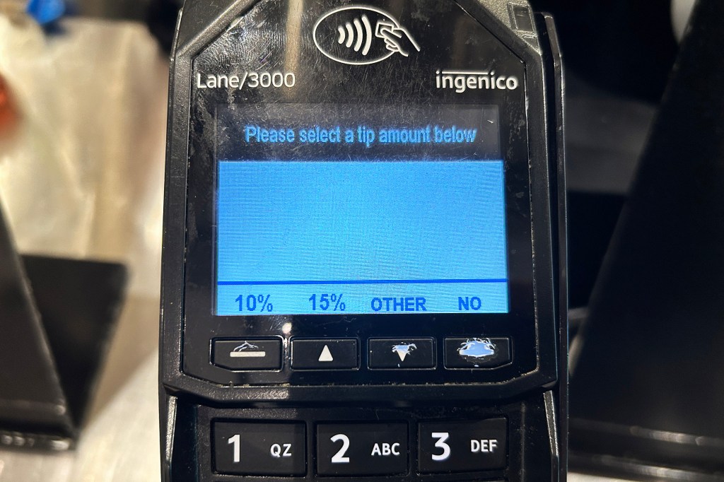 Tippaaminen maksupäätteellä Yhdysvalloissa
