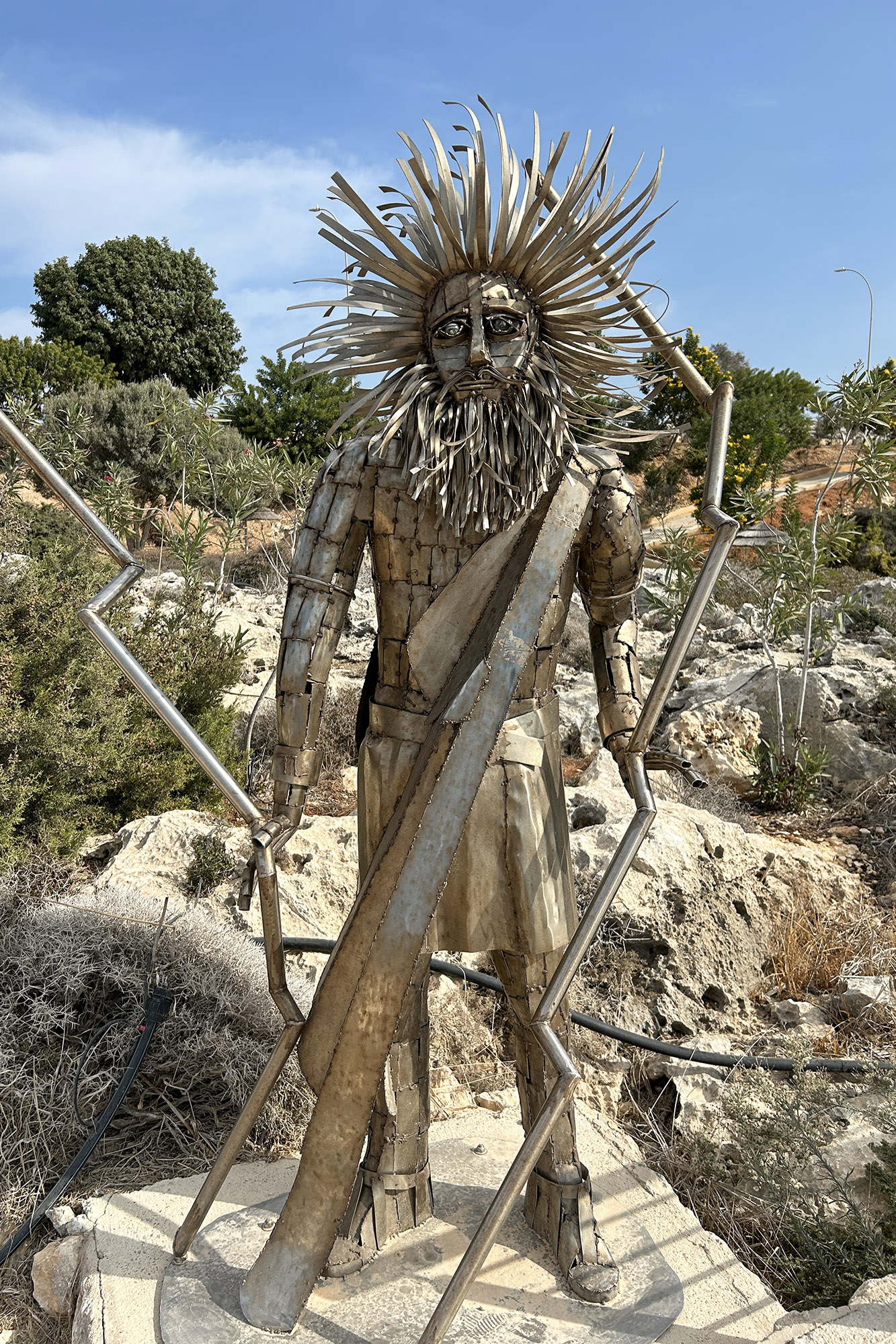 Zeus-jumala Agía Nápan patsaspuistossa