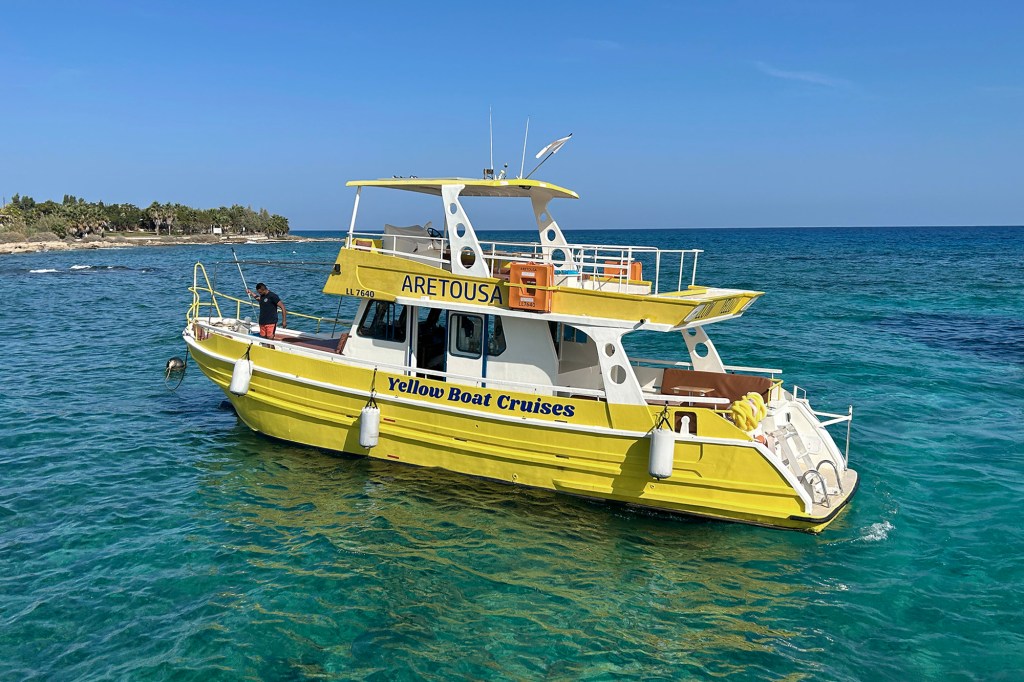 Marraskuinen veneretki Protarasin lahdella Kyproksella